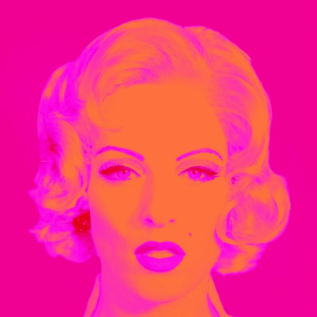 Warholian Monroe - pink